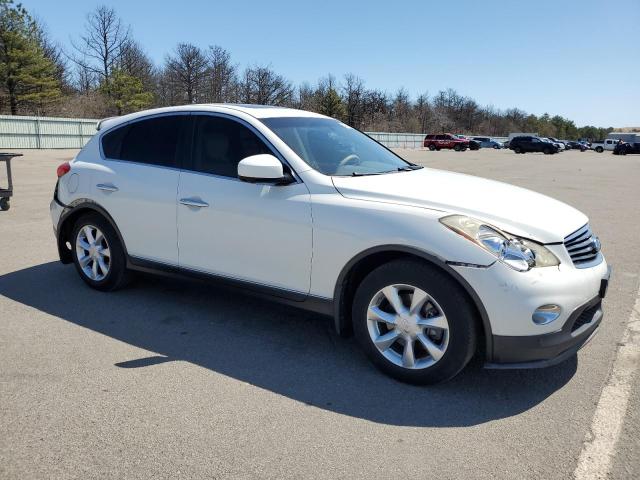 JN1AJ0HR2AM752607 - 2010 INFINITI EX35 BASE WHITE photo 4