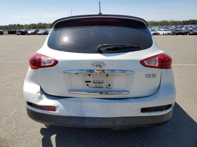 JN1AJ0HR2AM752607 - 2010 INFINITI EX35 BASE WHITE photo 6