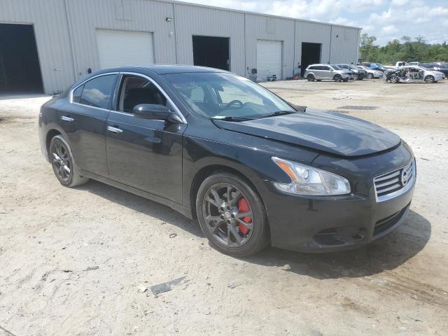 1N4AA5AP8DC819651 - 2013 NISSAN MAXIMA S BLACK photo 4