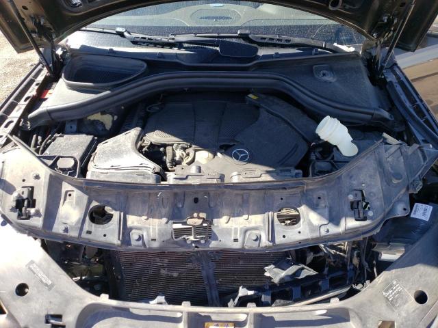 4JGDA5HB7EA416190 - 2014 MERCEDES-BENZ ML 350 4MATIC CHARCOAL photo 12
