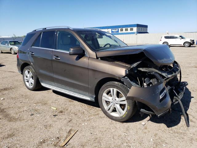 4JGDA5HB7EA416190 - 2014 MERCEDES-BENZ ML 350 4MATIC CHARCOAL photo 4