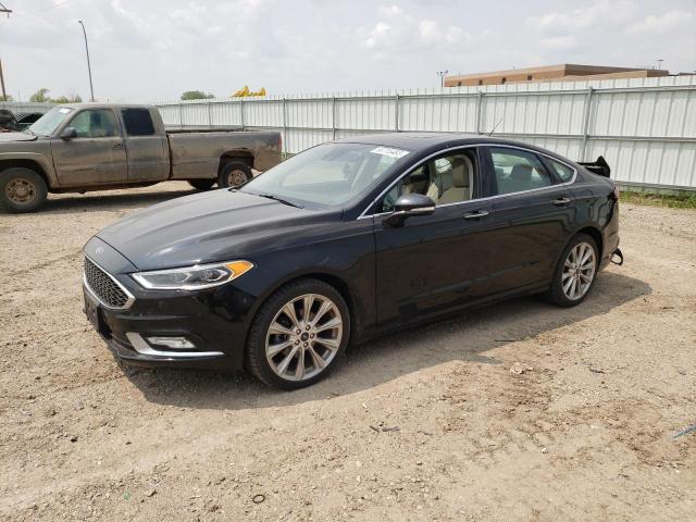 3FA6P0D99HR289122 - 2017 FORD FUSION TITANIUM BLACK photo 1