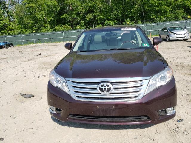 4T1BK3DB6BU427111 - 2011 TOYOTA AVALON BASE MAROON photo 5