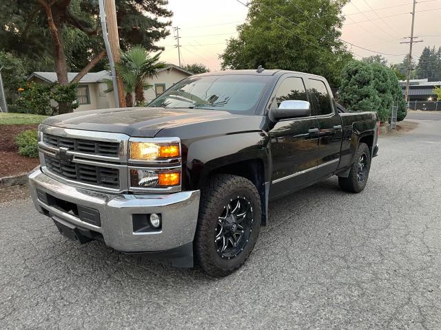 1GCVKREC0EZ106135 - 2014 CHEVROLET SILVERADO K1500 LT BLACK photo 2