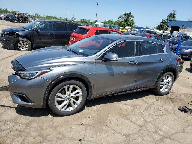 SJKCH5CP5HA017200 - 2017 INFINITI QX30 BASE SILVER photo 1