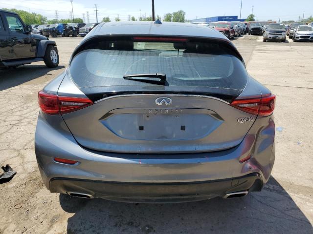 SJKCH5CP5HA017200 - 2017 INFINITI QX30 BASE SILVER photo 6