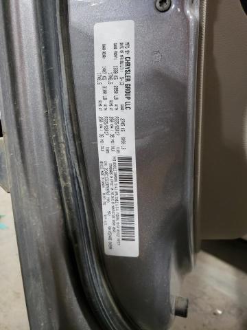 2C4RC1CG1DR769762 - 2013 CHRYSLER TOWN & COU TOURING L SILVER photo 13