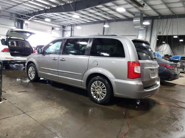 2C4RC1CG1DR769762 - 2013 CHRYSLER TOWN & COU TOURING L SILVER photo 2