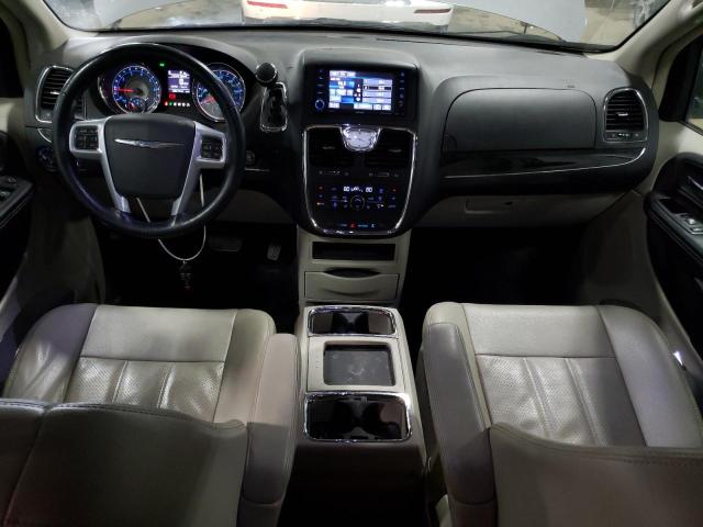 2C4RC1CG1DR769762 - 2013 CHRYSLER TOWN & COU TOURING L SILVER photo 8