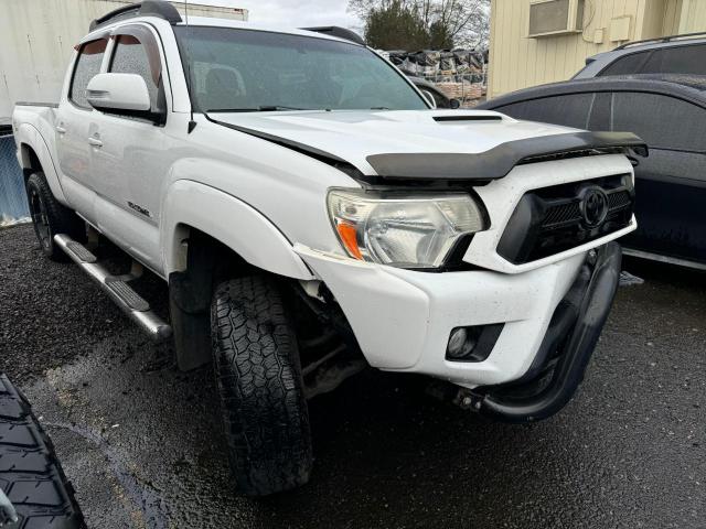 5TFMU4FN5DX017891 - 2013 TOYOTA TACOMA DOUBLE CAB LONG BED WHITE photo 1
