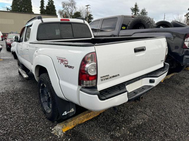 5TFMU4FN5DX017891 - 2013 TOYOTA TACOMA DOUBLE CAB LONG BED WHITE photo 3