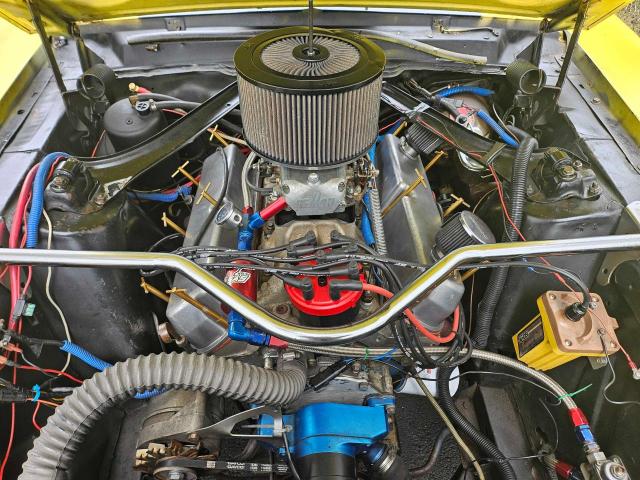 8T01C211272 - 1968 FORD MUSTANG YELLOW photo 7