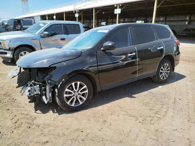 5N1AR2MM5DC683106 - 2013 NISSAN PATHFINDER S BLACK photo 1