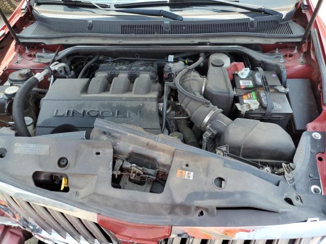 1LNHM93RX9G634924 - 2009 LINCOLN MKS RED photo 11