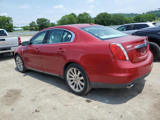 1LNHM93RX9G634924 - 2009 LINCOLN MKS RED photo 2