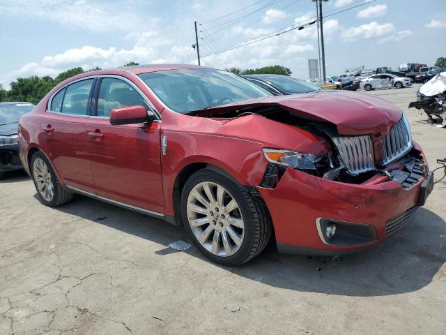 1LNHM93RX9G634924 - 2009 LINCOLN MKS RED photo 4