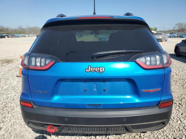 1C4PJMBXXMD186738 - 2021 JEEP CHEROKEE TRAILHAWK BLUE photo 6