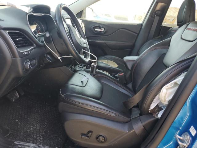 1C4PJMBXXMD186738 - 2021 JEEP CHEROKEE TRAILHAWK BLUE photo 7