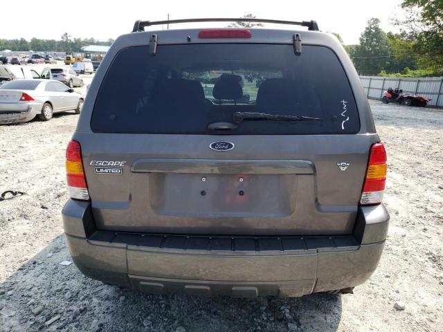 1FMCU04105KD87001 - 2005 FORD ESCAPE LIMITED GRAY photo 6