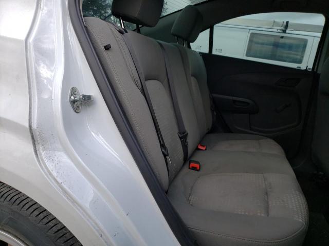 1G1JA5SH8F4159957 - 2015 CHEVROLET SONIC LS WHITE photo 10