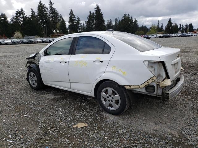 1G1JA5SH8F4159957 - 2015 CHEVROLET SONIC LS WHITE photo 2