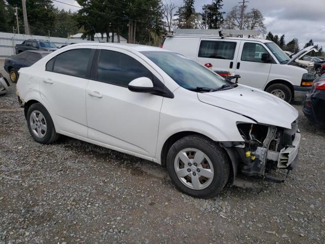 1G1JA5SH8F4159957 - 2015 CHEVROLET SONIC LS WHITE photo 4
