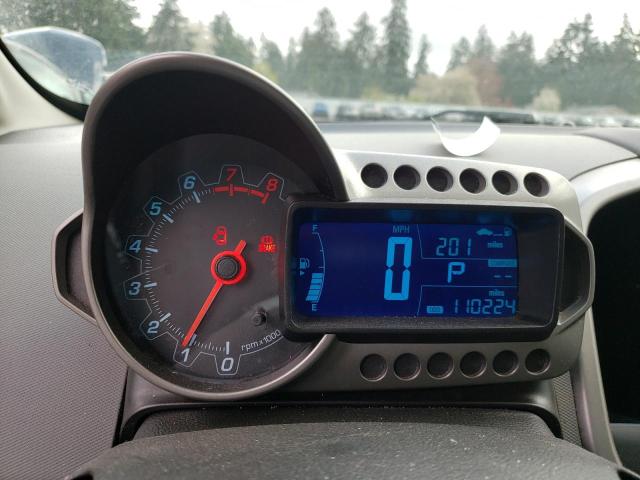 1G1JA5SH8F4159957 - 2015 CHEVROLET SONIC LS WHITE photo 9