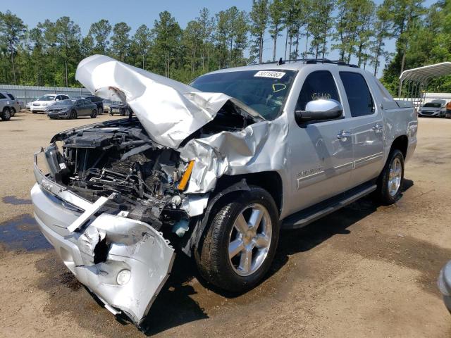 3GNMCFE04DG203759 - 2013 CHEVROLET AVALANCHE LT SILVER photo 1