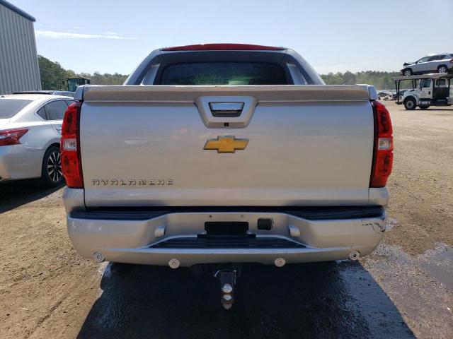 3GNMCFE04DG203759 - 2013 CHEVROLET AVALANCHE LT SILVER photo 6