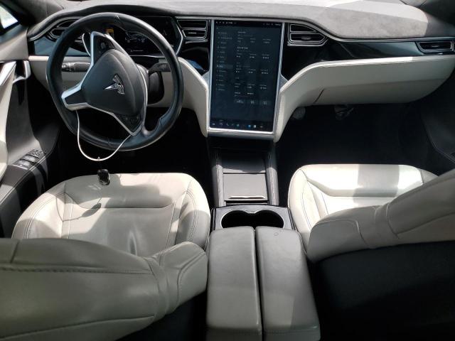 5YJSA1E29FF116457 - 2015 TESLA MODEL S GRAY photo 8