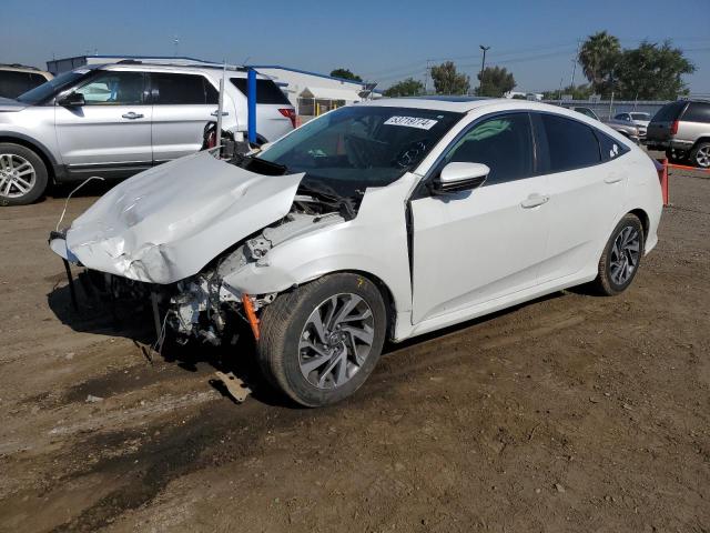 2HGFC2F71HH543769 - 2017 HONDA CIVIC EX WHITE photo 1