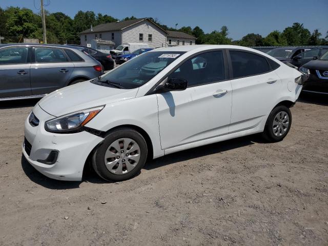 KMHCT4AEXGU142148 - 2016 HYUNDAI ACCENT SE WHITE photo 1