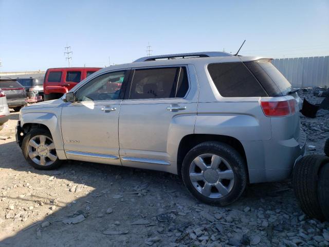 2GKFLYE34D6278856 - 2013 GMC TERRAIN DENALI SILVER photo 2