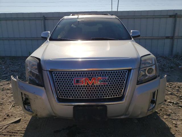 2GKFLYE34D6278856 - 2013 GMC TERRAIN DENALI SILVER photo 5