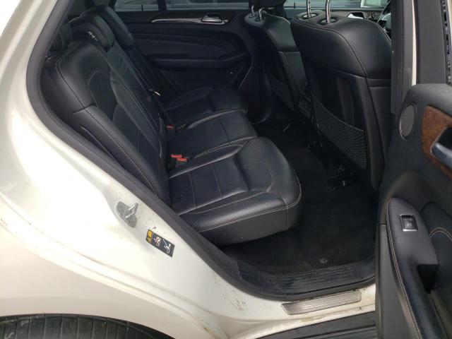 4JGDA5HBXCA074473 - 2012 MERCEDES-BENZ ML 350 4MATIC WHITE photo 6