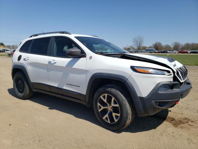 1C4PJMBS5EW156797 - 2014 JEEP CHEROKEE TRAILHAWK WHITE photo 4