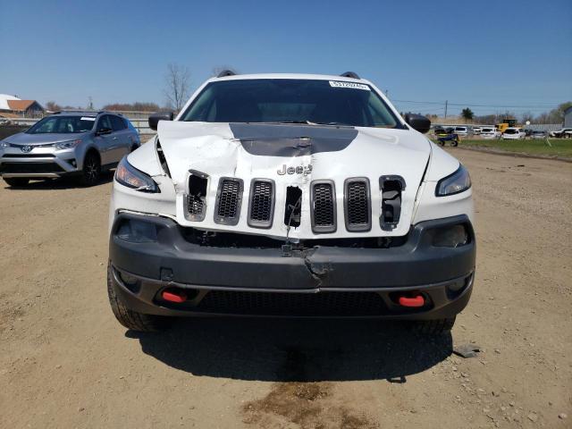 1C4PJMBS5EW156797 - 2014 JEEP CHEROKEE TRAILHAWK WHITE photo 5
