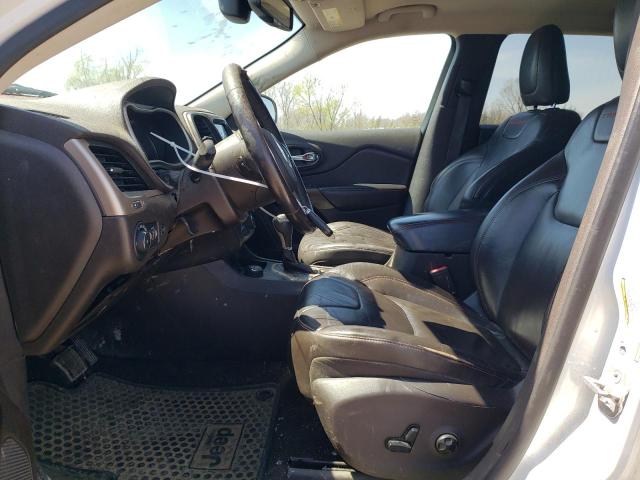 1C4PJMBS5EW156797 - 2014 JEEP CHEROKEE TRAILHAWK WHITE photo 7