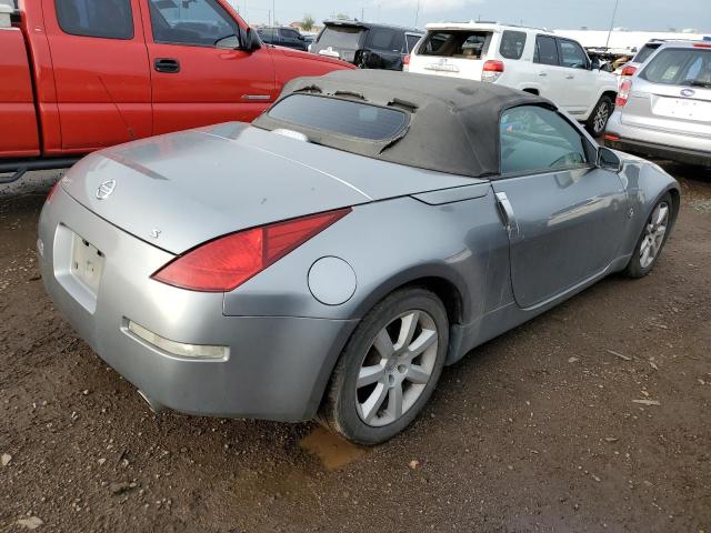 JN1AZ36AX4T010179 - 2004 NISSAN 350Z ROADSTER GRAY photo 3