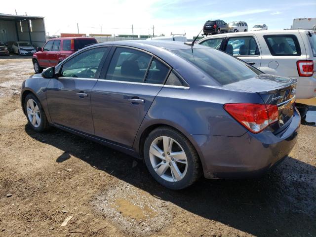 1G1P75SZ6E7242589 - 2014 CHEVROLET CRUZE BLUE photo 2