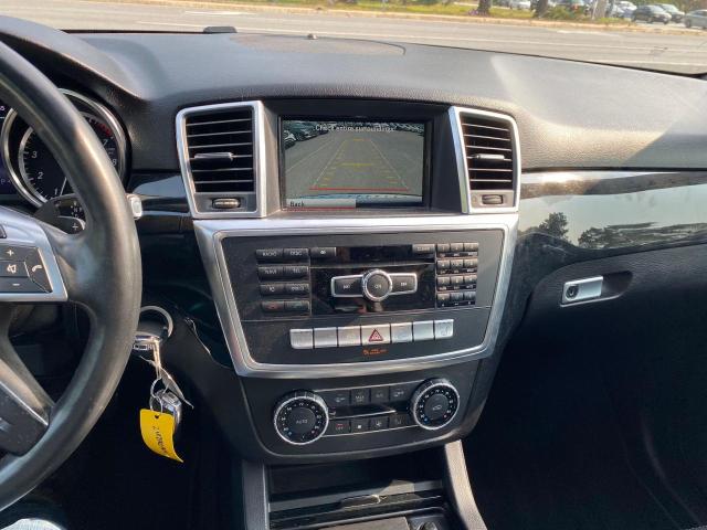 4JGDA5HB4EA396285 - 2014 MERCEDES-BENZ ML 350 4MATIC SILVER photo 10