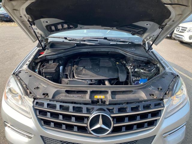 4JGDA5HB4EA396285 - 2014 MERCEDES-BENZ ML 350 4MATIC SILVER photo 8