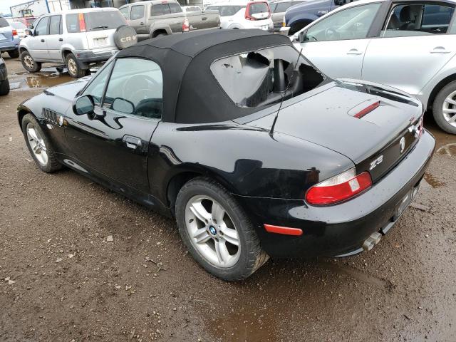 4USCN33442LK51369 - 2002 BMW Z3 2.5 BLACK photo 2