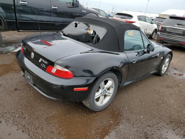 4USCN33442LK51369 - 2002 BMW Z3 2.5 BLACK photo 3