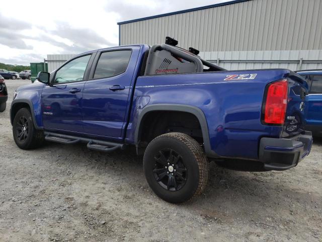 1GCGTDE32G1185012 - 2016 CHEVROLET COLORADO Z71 BLUE photo 2