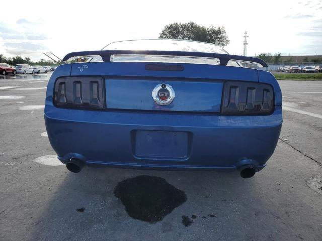 1ZVHT82H065261133 - 2006 FORD MUSTANG GT BLUE photo 6