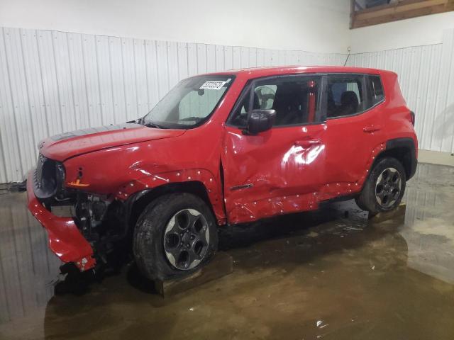 ZACCJBAT1GPD04344 - 2016 JEEP RENEGADE SPORT RED photo 1