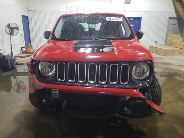 ZACCJBAT1GPD04344 - 2016 JEEP RENEGADE SPORT RED photo 5