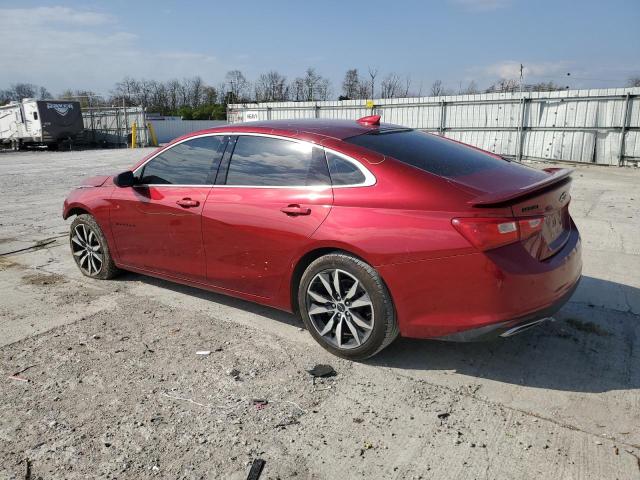 1G1ZG5ST0SF152554 - 2025 CHEVROLET MALIBU RS MAROON photo 2