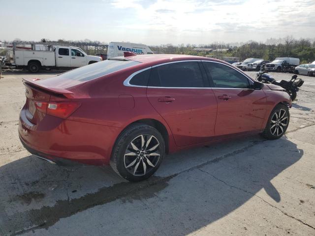 1G1ZG5ST0SF152554 - 2025 CHEVROLET MALIBU RS MAROON photo 3